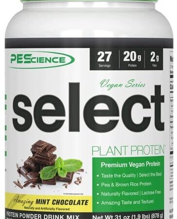 Select Protein Vegan Series, Amazing Mint Chocolate - 878 grams