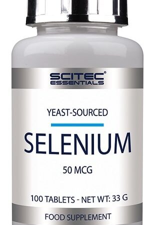 Complément alimentaire sélénium 50 mcg, 100 tablettes.
