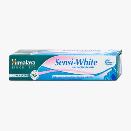 Dentifrice à base de plantes Sensi-White Himalaya.