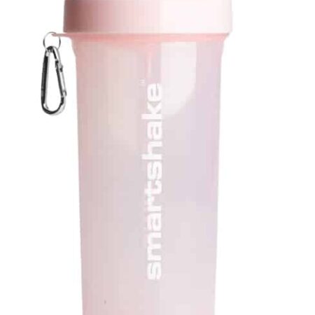Gourde Smartshake rose pour sportifs.