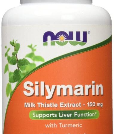 Pot de gélules végétales Silymarine, complément alimentaire.