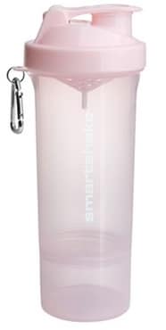 Gourde sport rose Smartshake pour hydratation.