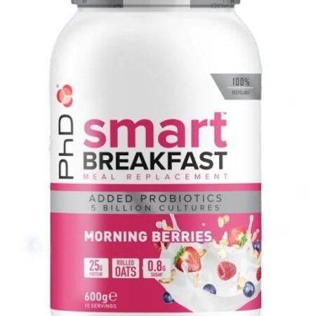 Pot de substitut de petit-déjeuner Smart aux baies.