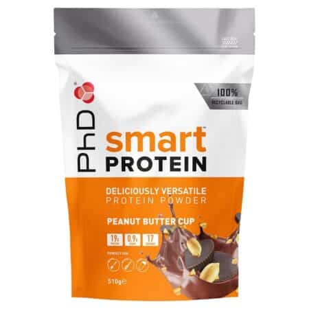 Poudre protéinée Smart Protein saveur beurre de cacahuète.