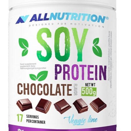 Protéine de soja chocolat végane sans sucre.