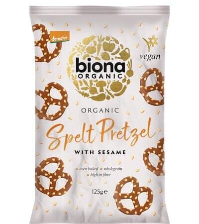 Spelt Pretzel with Sesame - 125 grams