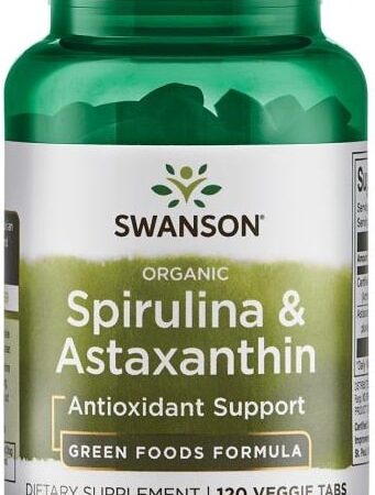 Complément alimentaire bio Spiruline et Astaxanthine