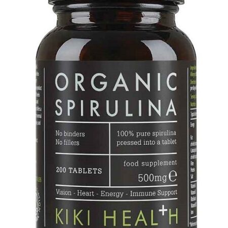 Complément alimentaire Spiruline bio, 200 comprimés.
