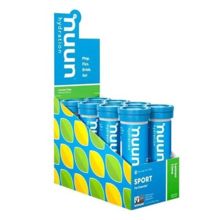 Comprimés hydratation sport citron-lime Nuun.