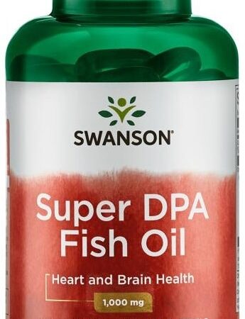 Flacon d'huile de poisson Super DPA Swanson.