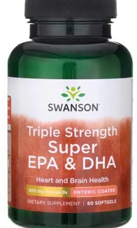 Flacon Swanson Oméga-3 EPA & DHA.