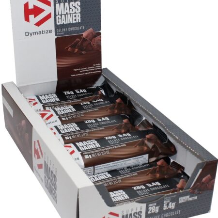 Barres protéinées Dymatize Super Mass Gainer, chocolat.