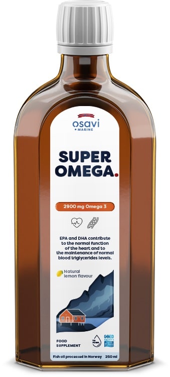 Complément Omega-3, saveur citron, 250ml.