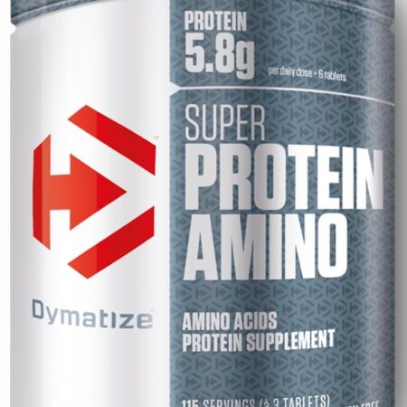 Complément protéiné Dymatize en tablettes.