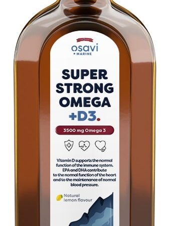 Supplément Omega-3 D3 arôme citron.
