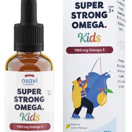 Complément alimentaire Omega 3 pour enfants.