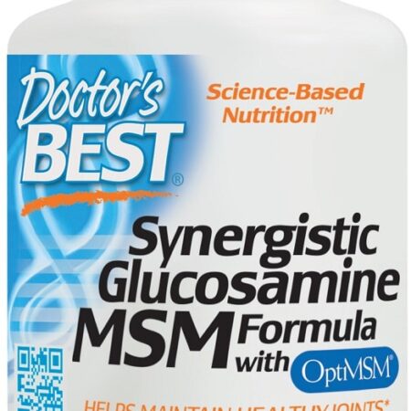 Complément alimentaire Glucosamine MSM pour articulations.