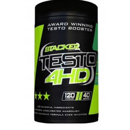 Booster de testostérone Stacker Testo 4HD.