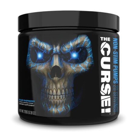 Pot de complément alimentaire The Curse, framboise bleue