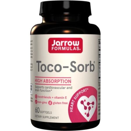 Complément alimentaire Toco-Sorb, Jarrow Formulas, coeur.