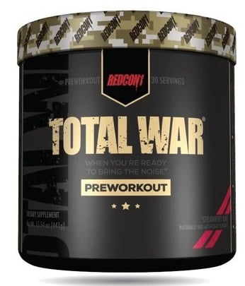 Total War - Preworkout, Strawberry Kiwi (EAN 601754191343) - 441 grams