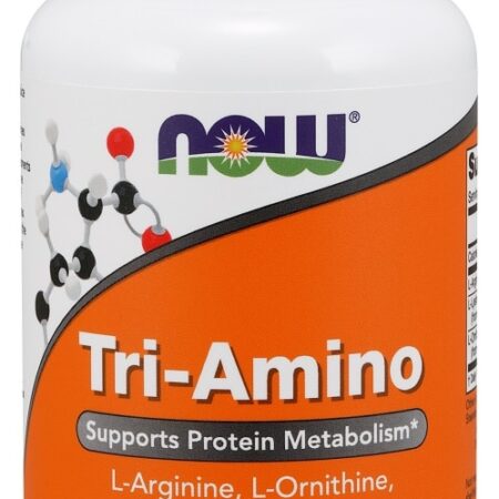 Bouteille Tri-Amino compléments alimentaires 120 capsules.