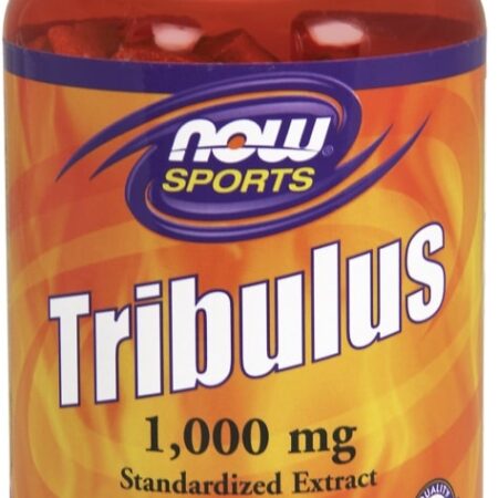 Pot de Tribulus, supplément diététique, NOW Sports.