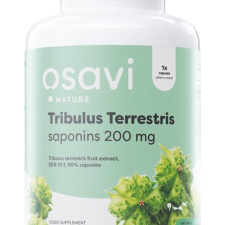Tribulus Terrestris, Saponins 200mg - 180 vegan caps