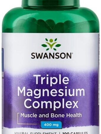 Complément magnésium triple, santé osseuse et musculaire.