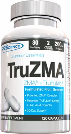 Complément alimentaire TruZMA, 120 capsules, essentiels supérieurs.