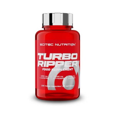 Complément alimentaire Turbo Ripper de Scitec Nutrition.