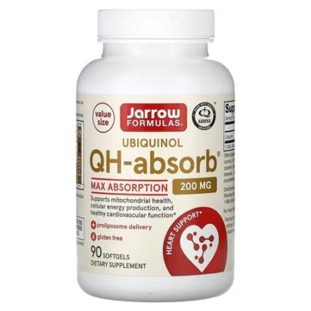 Pot de complément alimentaire Ubiquinol QH-absorb.