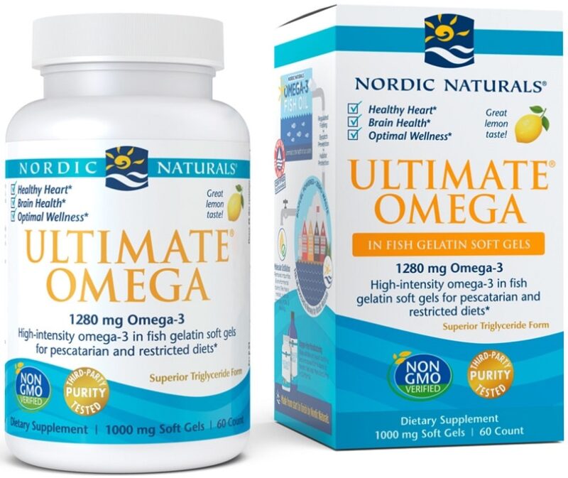 Pot Omega-3 de Nordic Naturals.