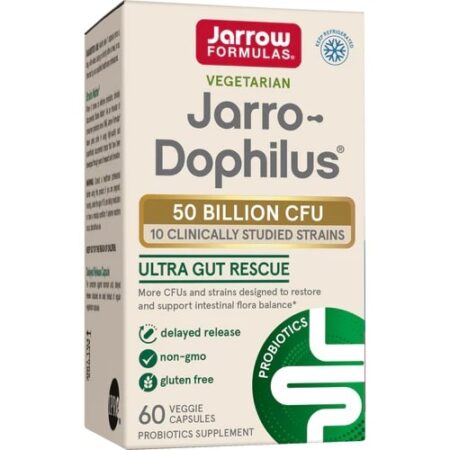 Boîte de probiotiques Jarrow Formulas Jarro-Dophilus.