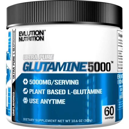 Pot de complément alimentaire Glutamine 5000.