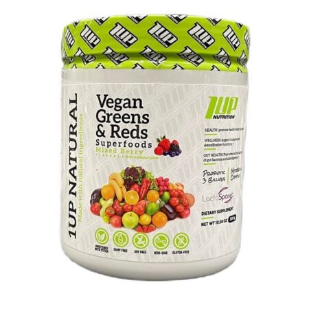 Vegan Greens & Reds Superfoods, Mixed Berry - 300 grams