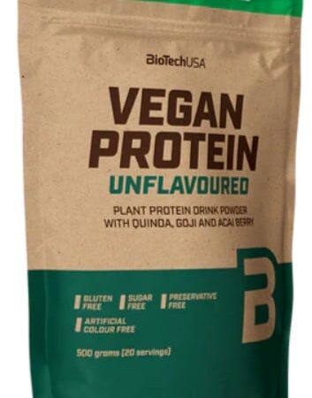 Paquet de protéine végane sans saveur BioTechUSA.