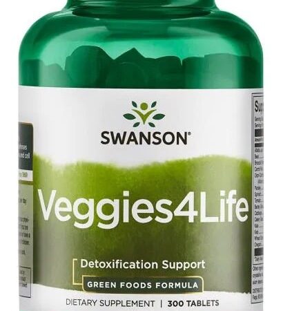 Complément alimentaire Swanson Veggies4Life 300 comprimés.
