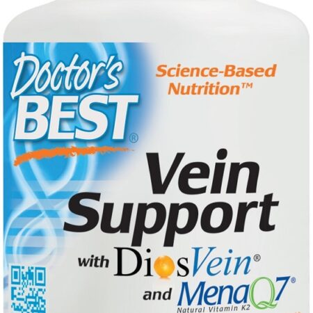 Flacon compléments veineux Doctor's Best, végan.