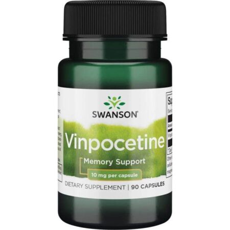 Flacon de Vincopétine pour soutien mémoire, 10mg.