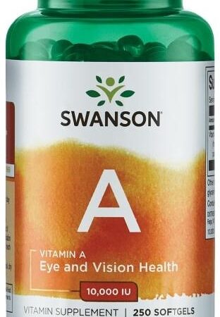 Complément de vitamine A pour la santé visuelle.