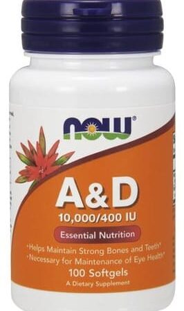 Complément alimentaire NOW A&D 100 gélules