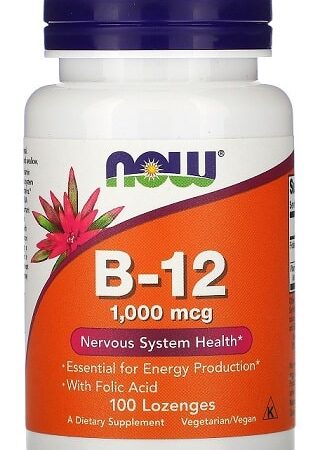 Comprimés B-12, supplément alimentaire végétarien.