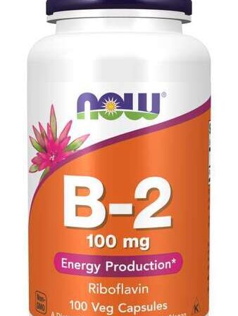 Vitamin B-2 Riboflavin, 100mg - 100 caps