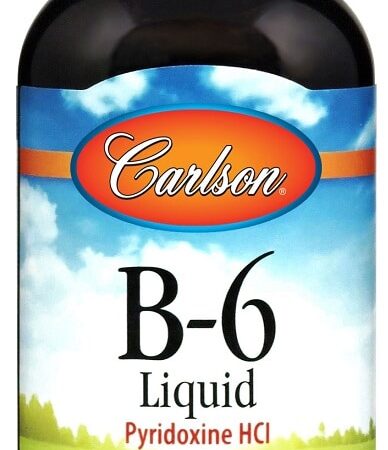 Complément alimentaire liquide B-6 Carlson.