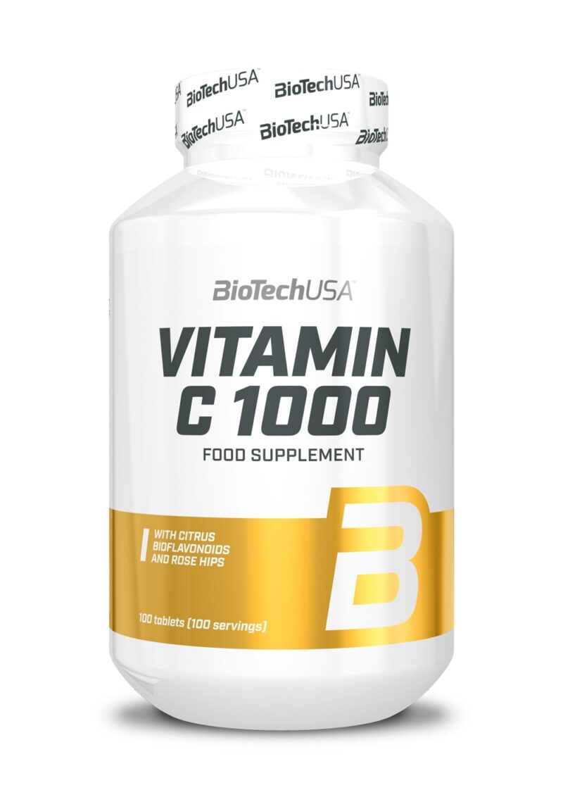 Pot de vitamine C 1000 BiotechUSA.