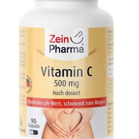 Pot de vitamine C 500mg Zein Pharma.