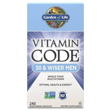 Multivitamines pour hommes séniors, Garden of Life.