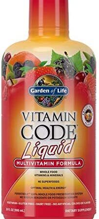 Flacon de multivitamines liquides "Garden of Life