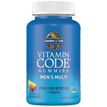Multivitamines pour hommes, gommes, nutrition complète.